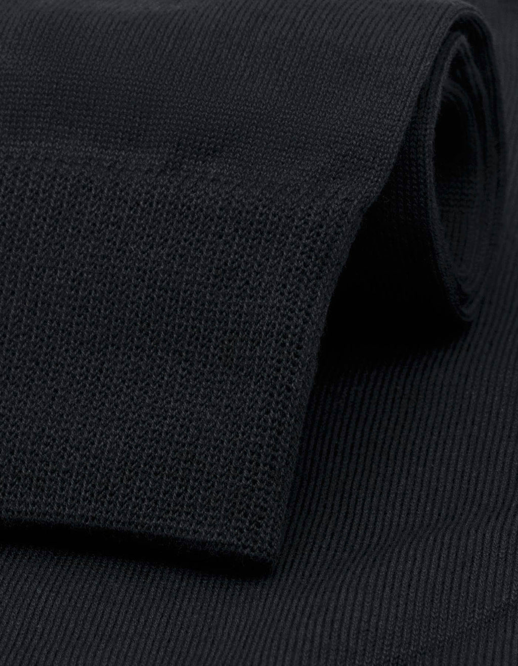 Premium Plain Black Cotton Socks