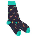 Swole Panda Horse Bamboo Socks – Soft Sustainable Novelty Equestrian Socks