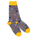 Swole Panda Cat Bamboo Socks – Soft Sustainable Novelty Animal Print