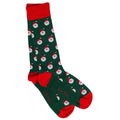 Swole Panda Santa Claus Bamboo Socks – Festive Christmas Holiday Apparel