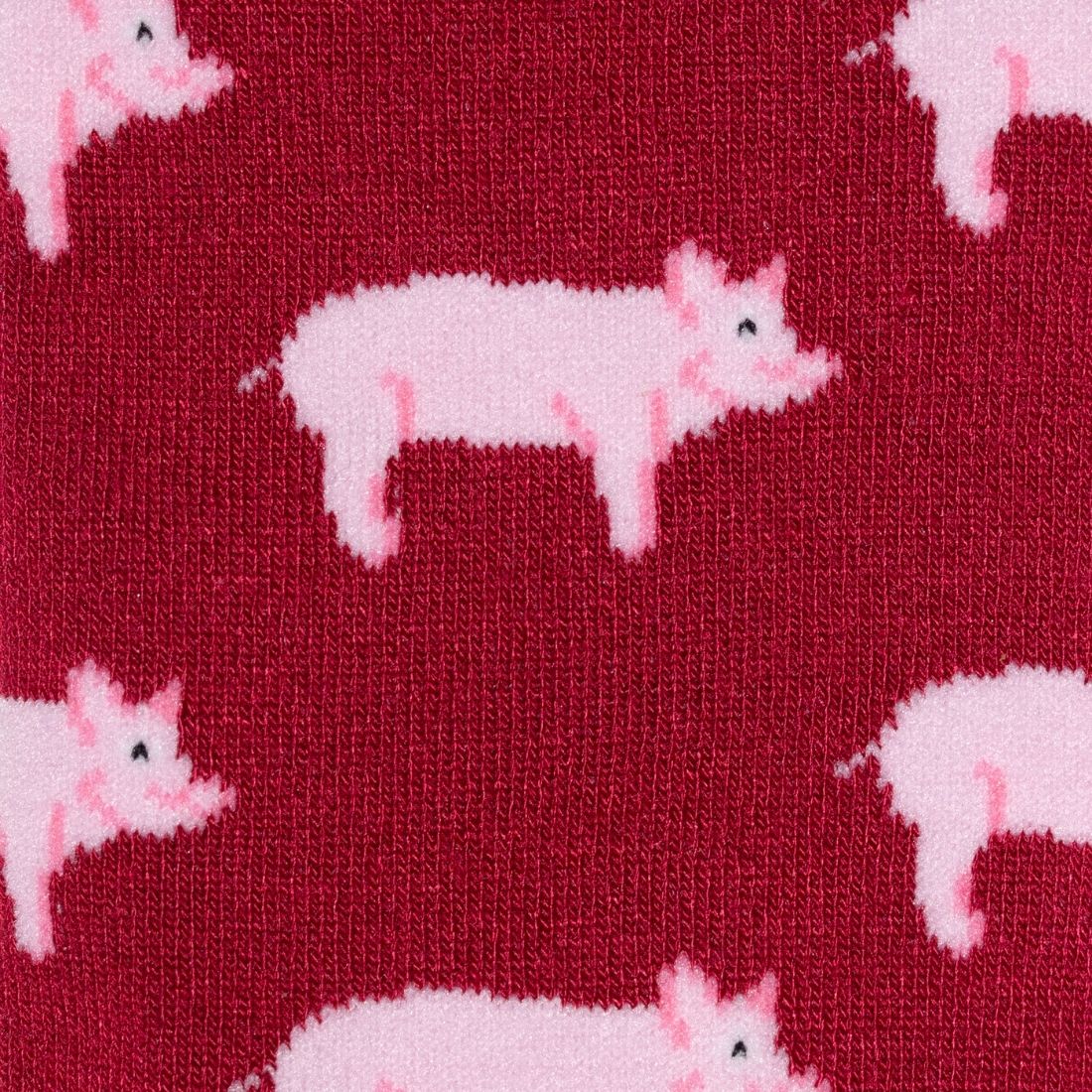 Swole Panda Pig Bamboo Socks – Sustainable Novelty Animal Print Socks