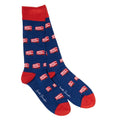 Swole Panda London Bus Bamboo Socks – Sustainable Graphic Novelty Socks