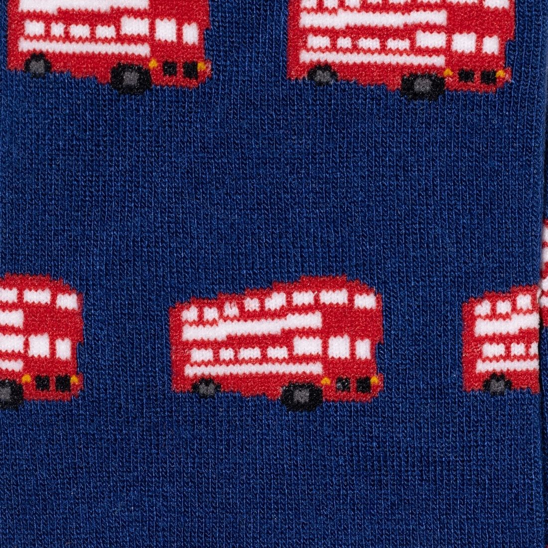 Swole Panda London Bus Bamboo Socks – Sustainable Graphic Novelty Socks