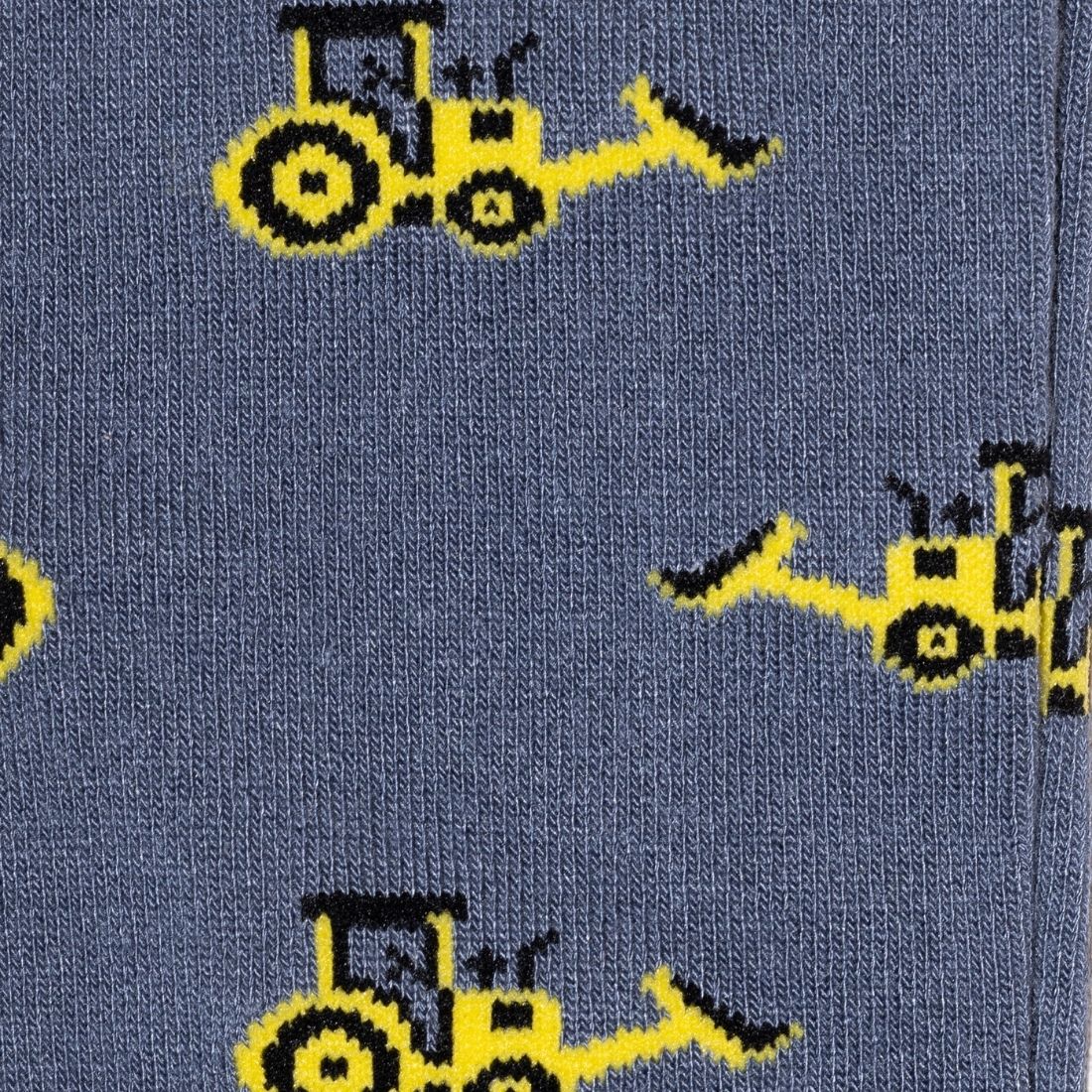 Swole Panda Yellow Digger Bamboo Socks – Novelty Construction Socks
