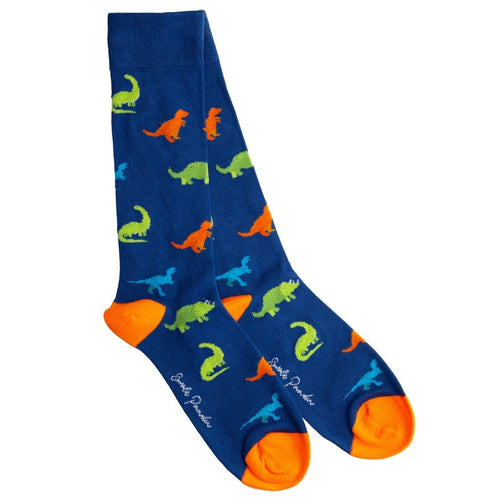 Swole Panda Dinosaur Bamboo Socks – Breathable Novelty Crew Socks