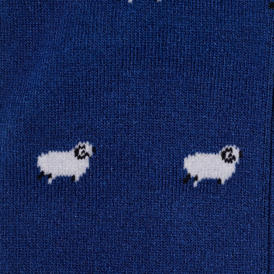 Swole Panda Navy Sheep Bamboo Socks – Sustainable Novelty Footwear