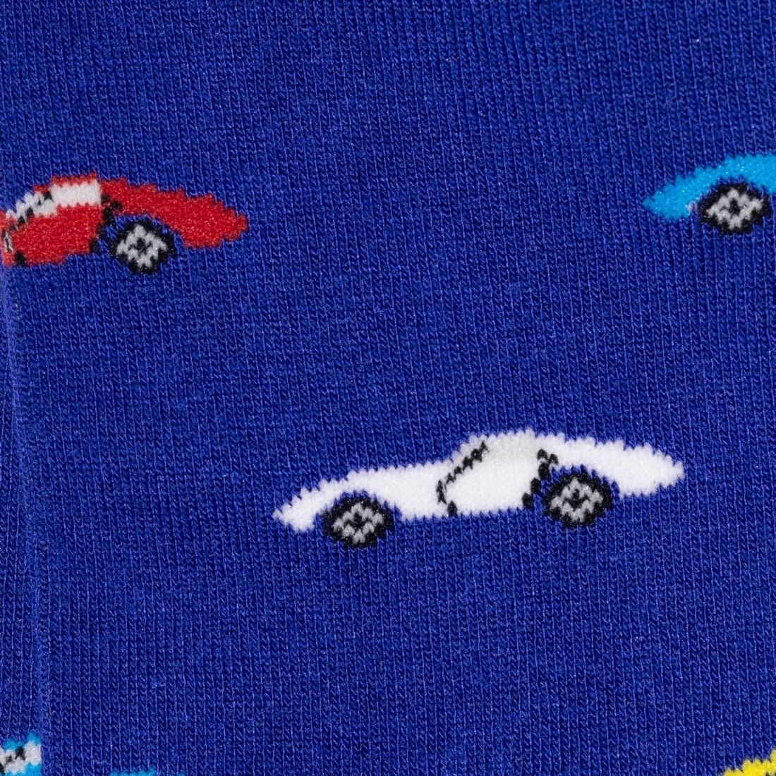 Swole Panda Blue Classic Car Bamboo Socks – Sustainable Novelty Socks