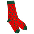 Swole Panda Christmas Tree Bamboo Socks – Festive Holiday Footwear