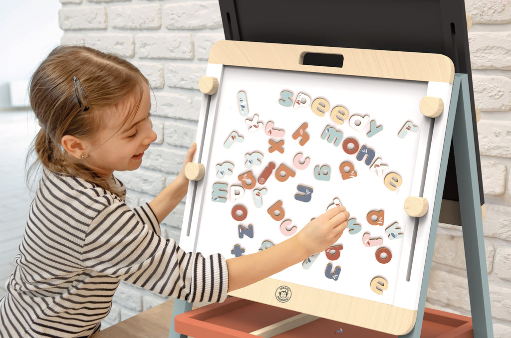 Speedy Monkey Magnetic Letters - 60 Pieces