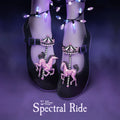 Chocolaticas Spectral Ride Gothic Carousel Vegan Mary Jane Flats