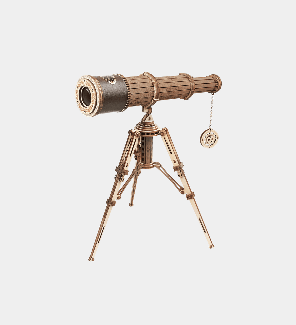 ROKR Monocular Telescope 3D Wooden Puzzle – Retro Pirate Model Kit