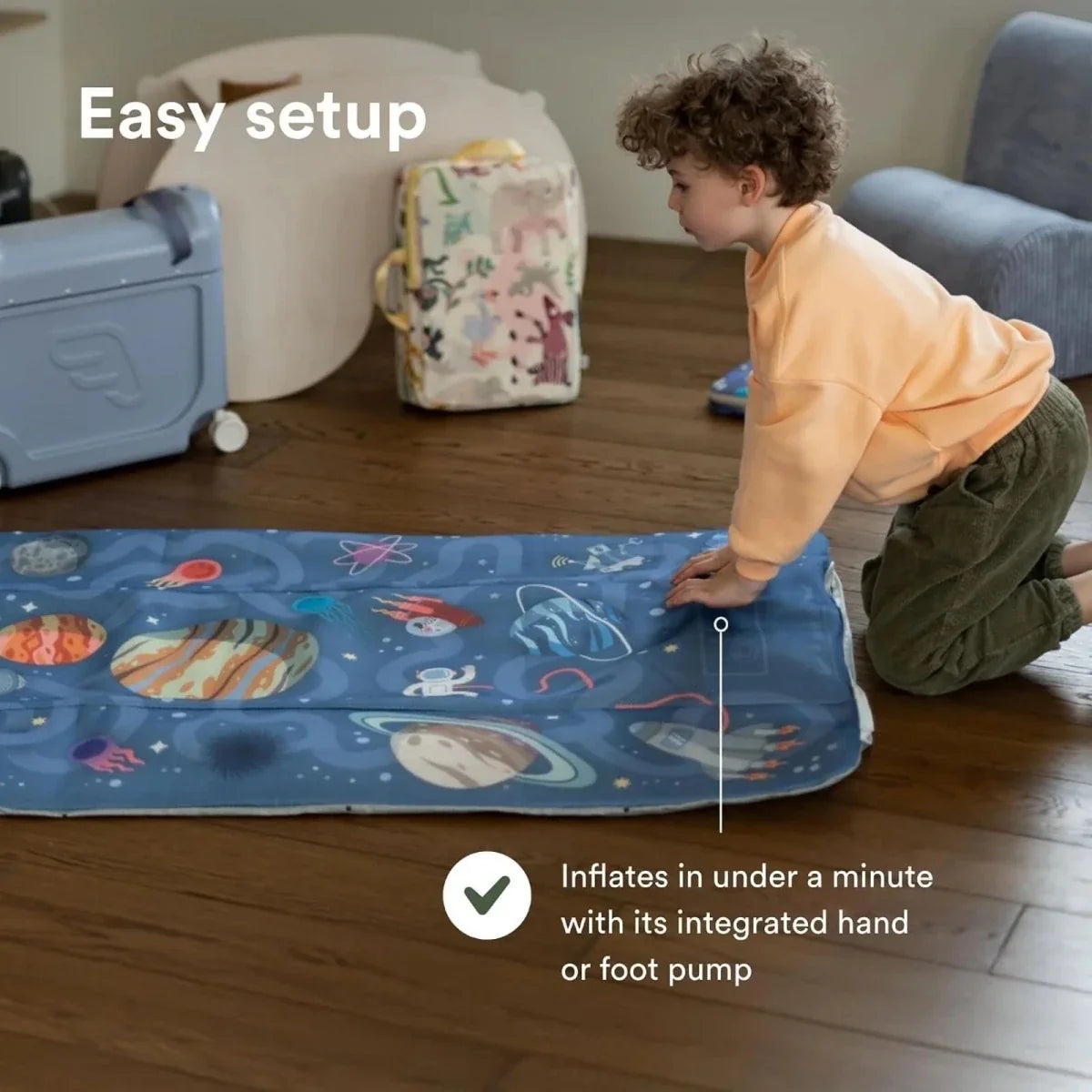 Stokke Jetkids CloudSleeper Travel Bed - Space Maze - image 3