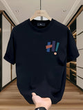 Men’s Heavyweight 100% Cotton Graphic T-Shirt – Casual Crew Neck Tee