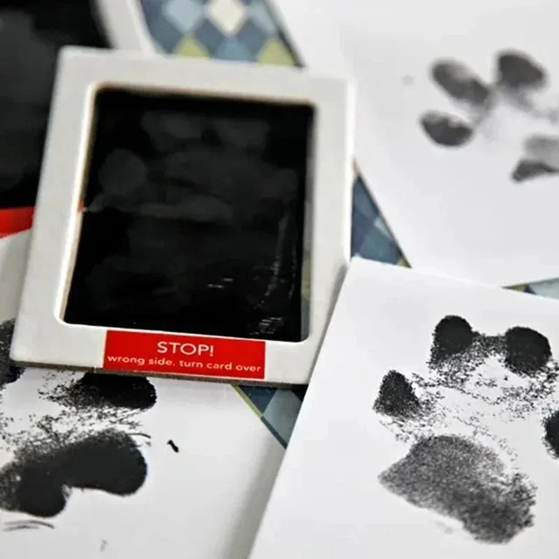 Non-Toxic Pet Paw Print Ink Kit - Clean Touch Cat & Dog Keepsake