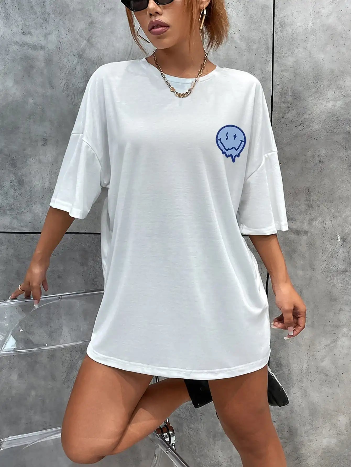 Enjoy The Little Things Oversized T-Shirt for Women - Streetwear Tee