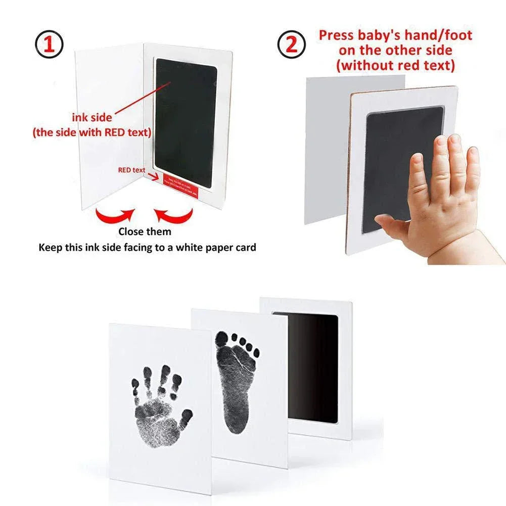 Non-Toxic Pet Paw Print Ink Kit - Clean Touch Cat & Dog Keepsake