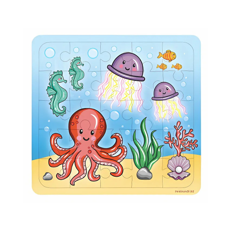 PoundFun Sealife Jigsaw Puzzle – 1000 Piece Ocean Marine Life Theme