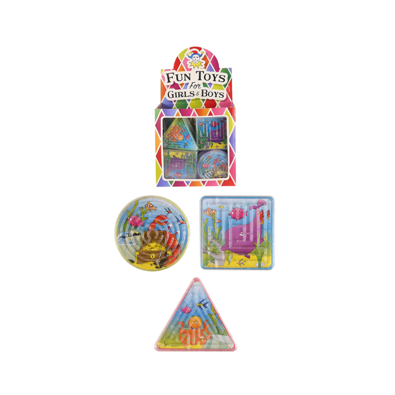 PoundFun Sealife Puzzle Maze – Educational Ocean Toy for Kids Ages 3+