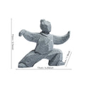 Miniature Tai Chi Master Figurine – Chinese Stone Sculpture for Home or Tea Table Décor