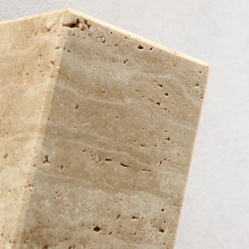 Light My House Travertine Wall Light | Waterproof Natural Stone Sconce