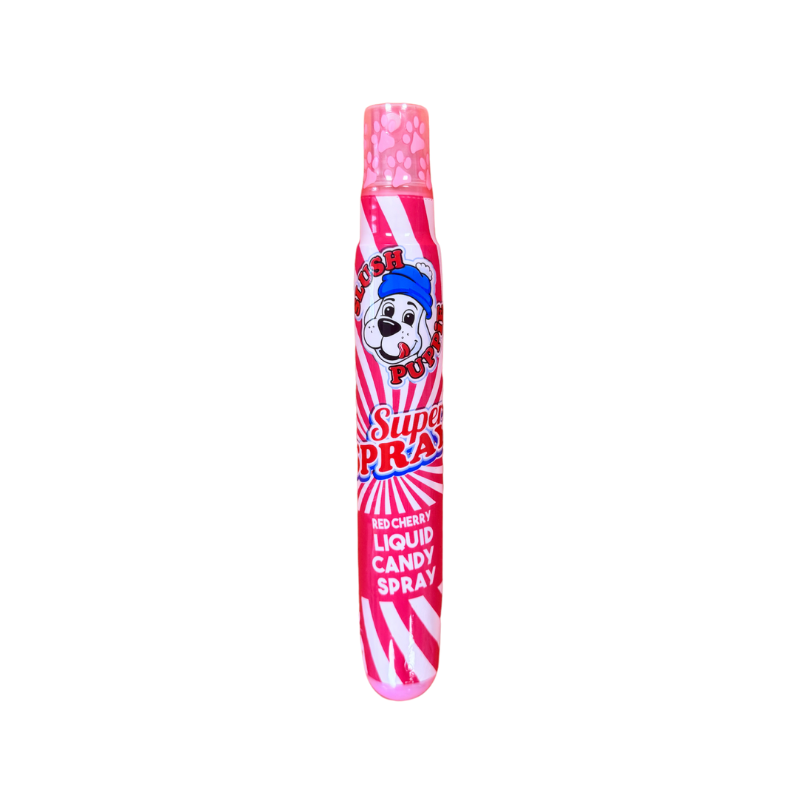 Slush Puppie Red Cherry Super Spray Candy - 60ml Novelty Sweet Tube