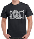 Pictish Snake And Z Rod Unisex T-shirt