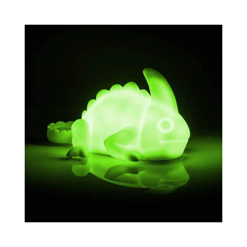 PoundFun Light Up Chameleon – Color-Changing LED Interactive Toy