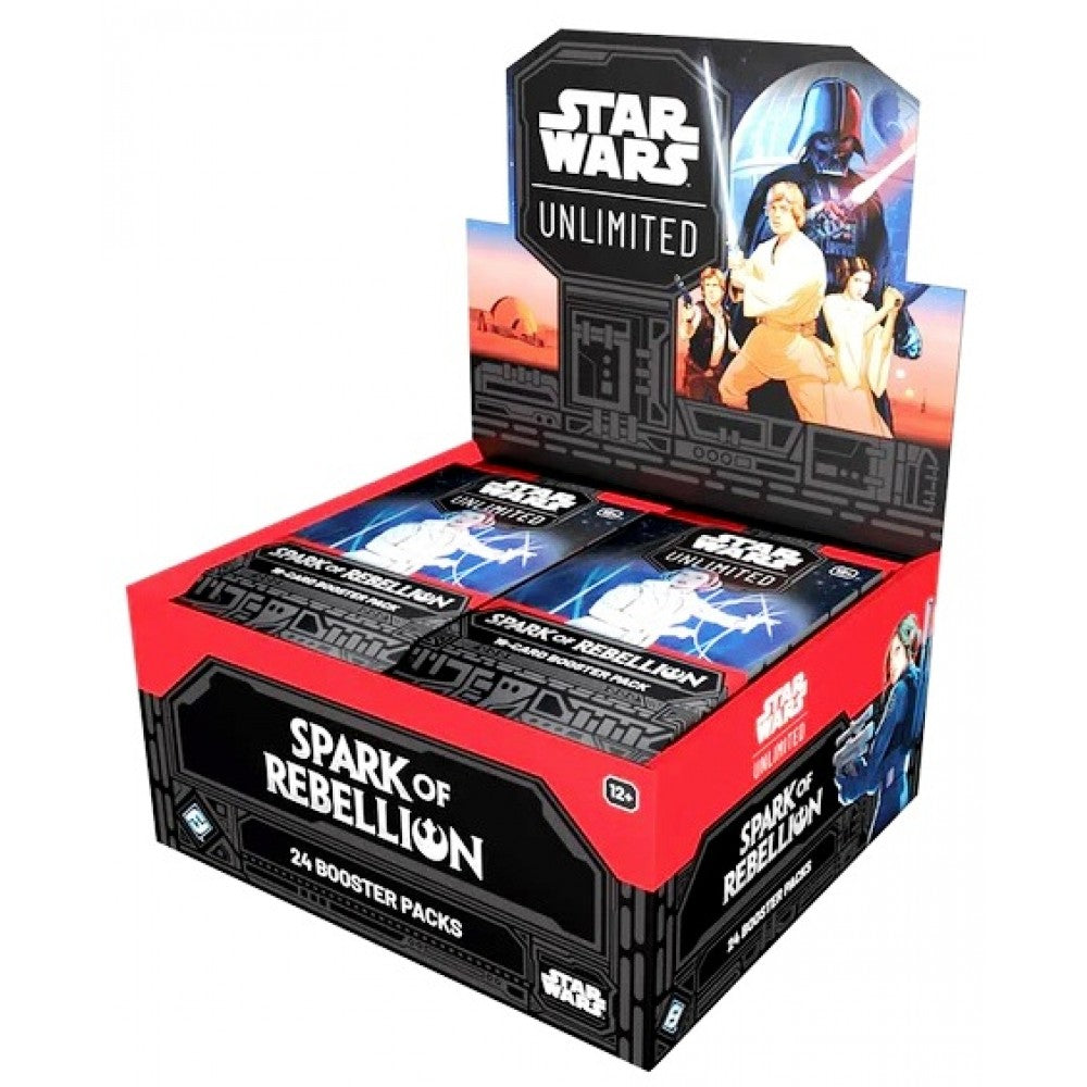 Star Wars: Unlimited - Spark of Rebellion TCG Booster Box (24pk)