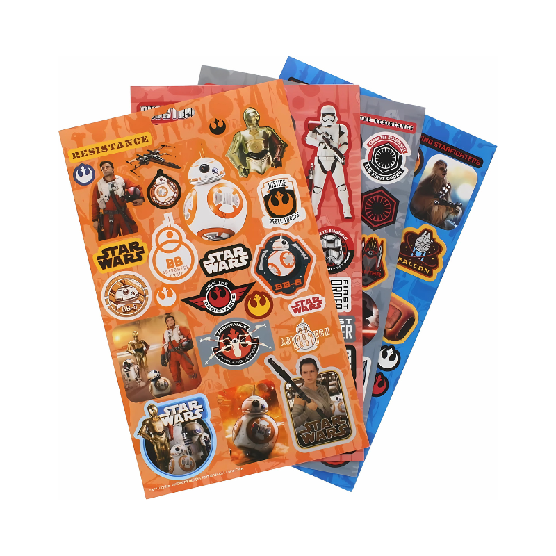 Star Wars Sticker Book by PoundFun – Kids Creative Character Stickers