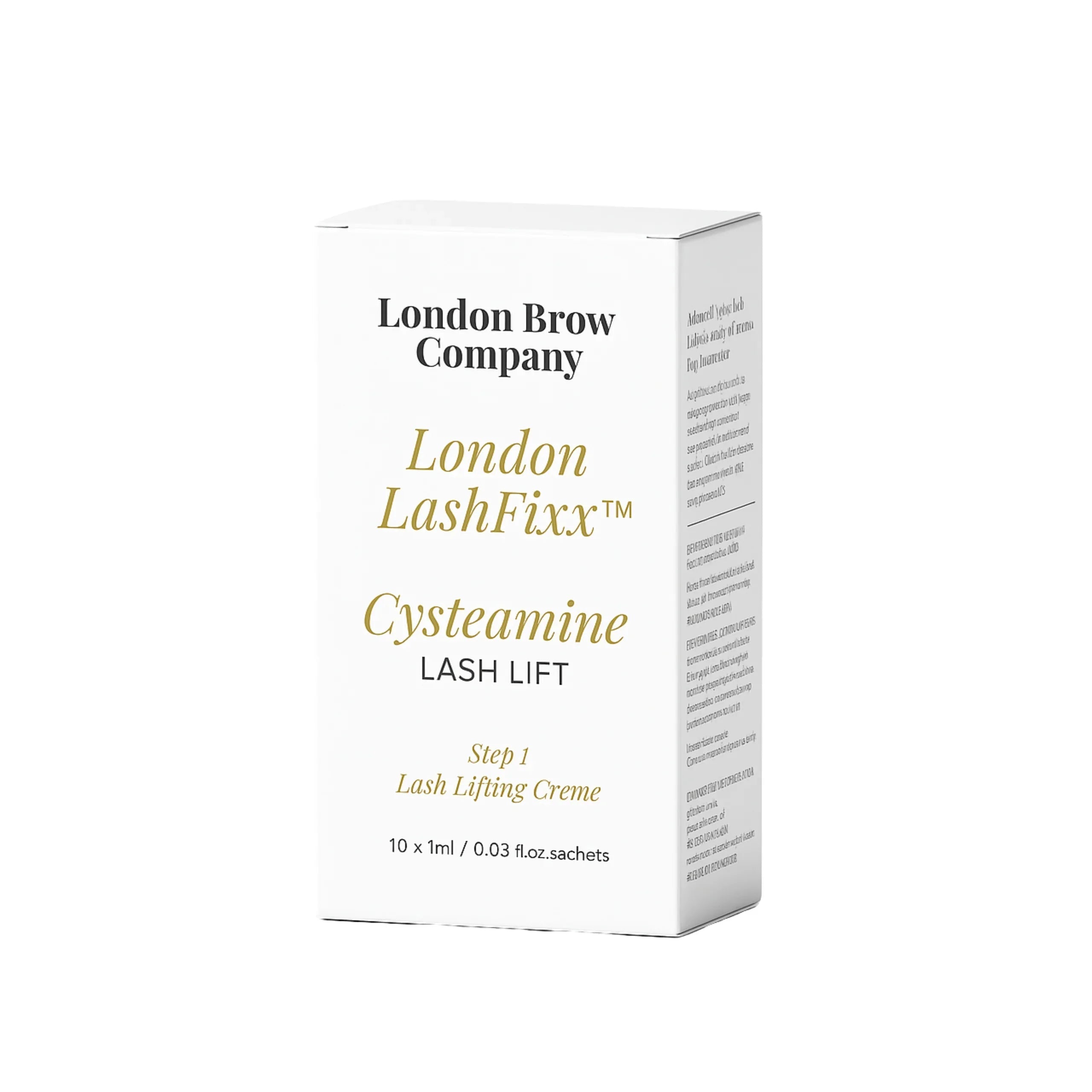 London Brow LashFixx Korean Lash Lift System – Cysteamine & TGA Free