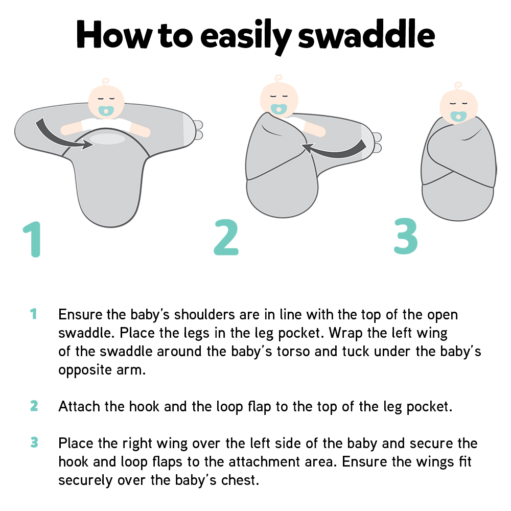 Callowesse Newborn Baby Swaddle 0-3 Months – Safari Friends