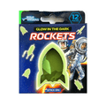 PoundFun Glow In The Dark Rockets – Space Bedroom Wall Decal Stickers