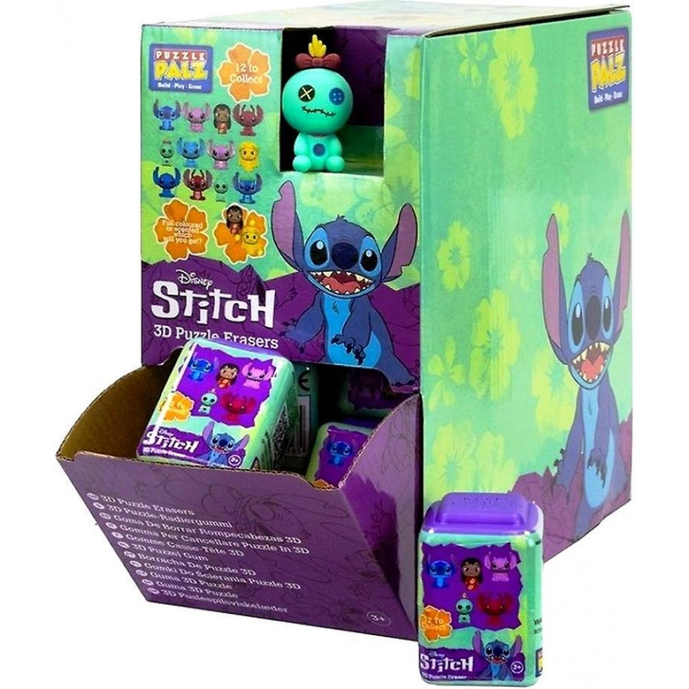 Disney Lilo & Stitch Puzzle Palz 3D Eraser Blind Bags by Snaps