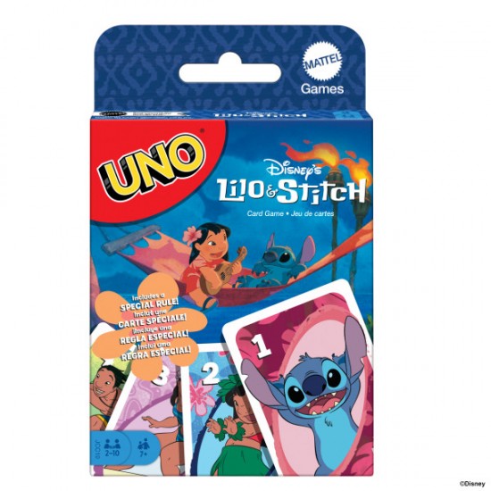 UNO! Lilo & Stitch Card Game – Disney Themed Family Deck by Snaps