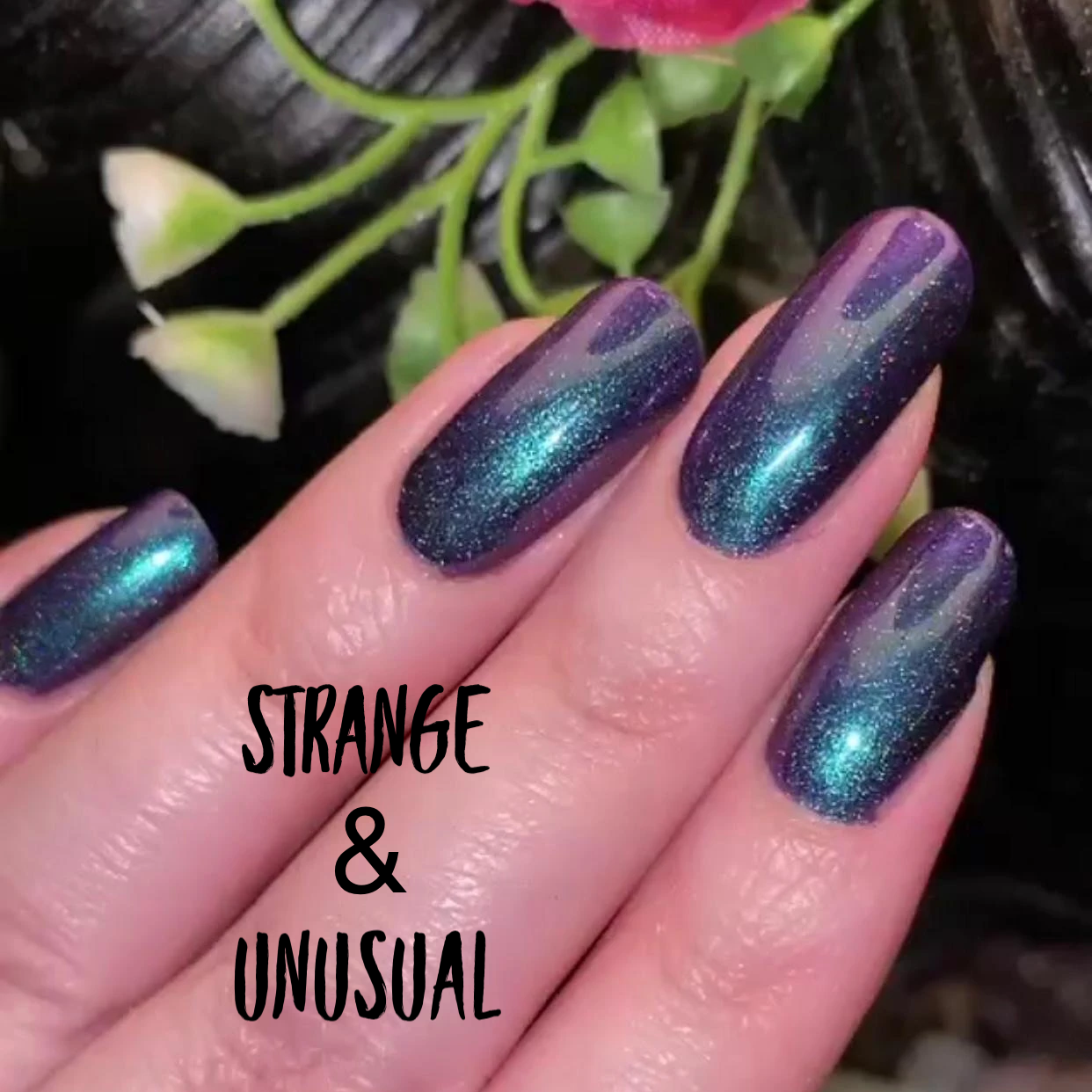 Radioactive Unicorn I Myself Am Strange Multi-Chrome Vegan Nail Polish
