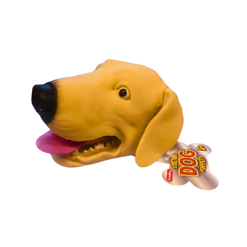 PoundFun Stretchy Dog Puppet – Flexible Interactive Novelty Toy for Kids