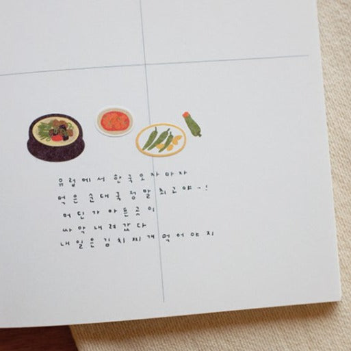Suatelier Food Trip #8 Decorative Stickers for Journaling by LuLuFun