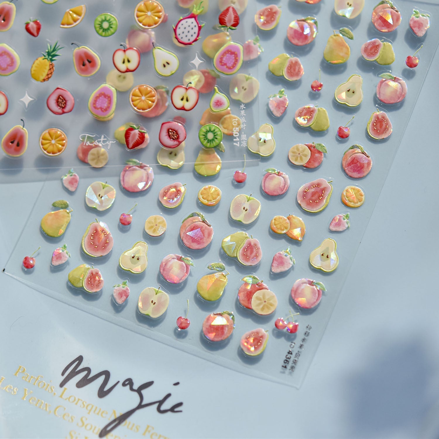 LuLuFun Studio Fruit Party Nail Art Stickers – DIY Manicure Decals
