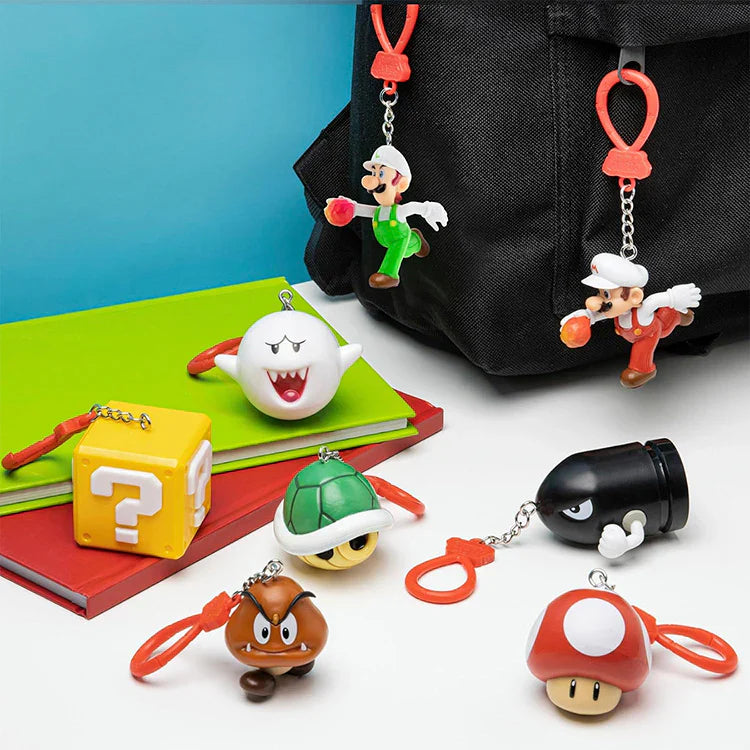 Super Mario Series 2 Backpack Buddies Mystery Bag Collectible Charm