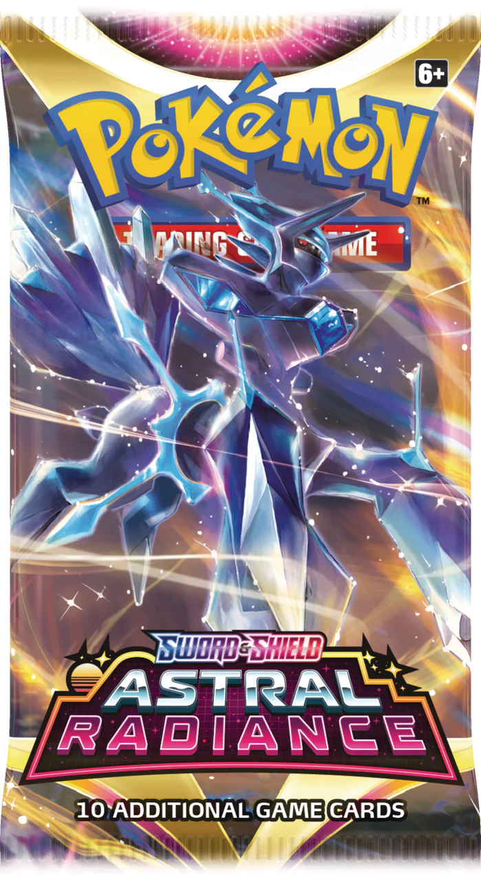 Pokémon TCG: Sword & Shield Astral Radiance Booster Pack – 10 Cards