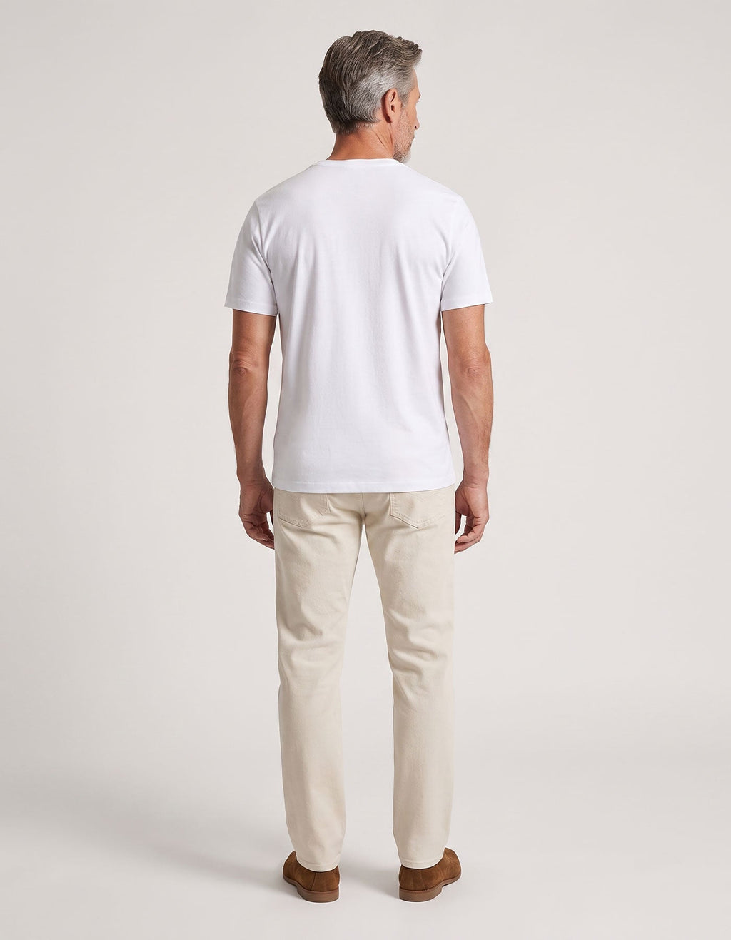 Pure Supima Cotton T-Shirt - White