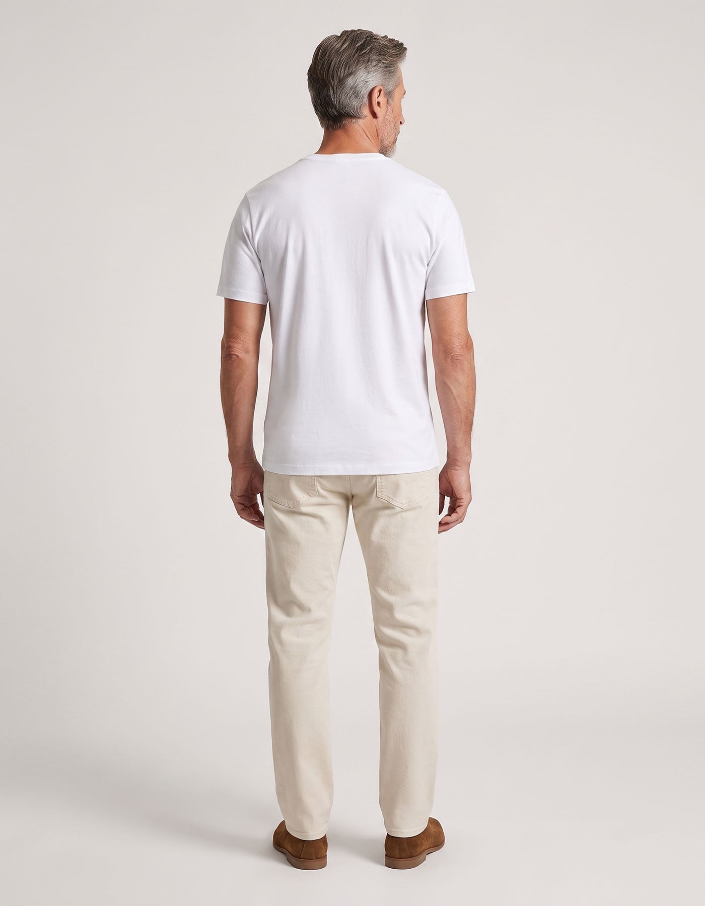 Pure Supima Cotton T-Shirt - White