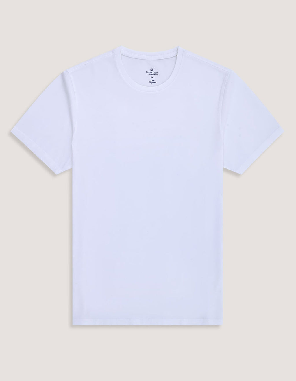 Pure Supima Cotton T-Shirt - White