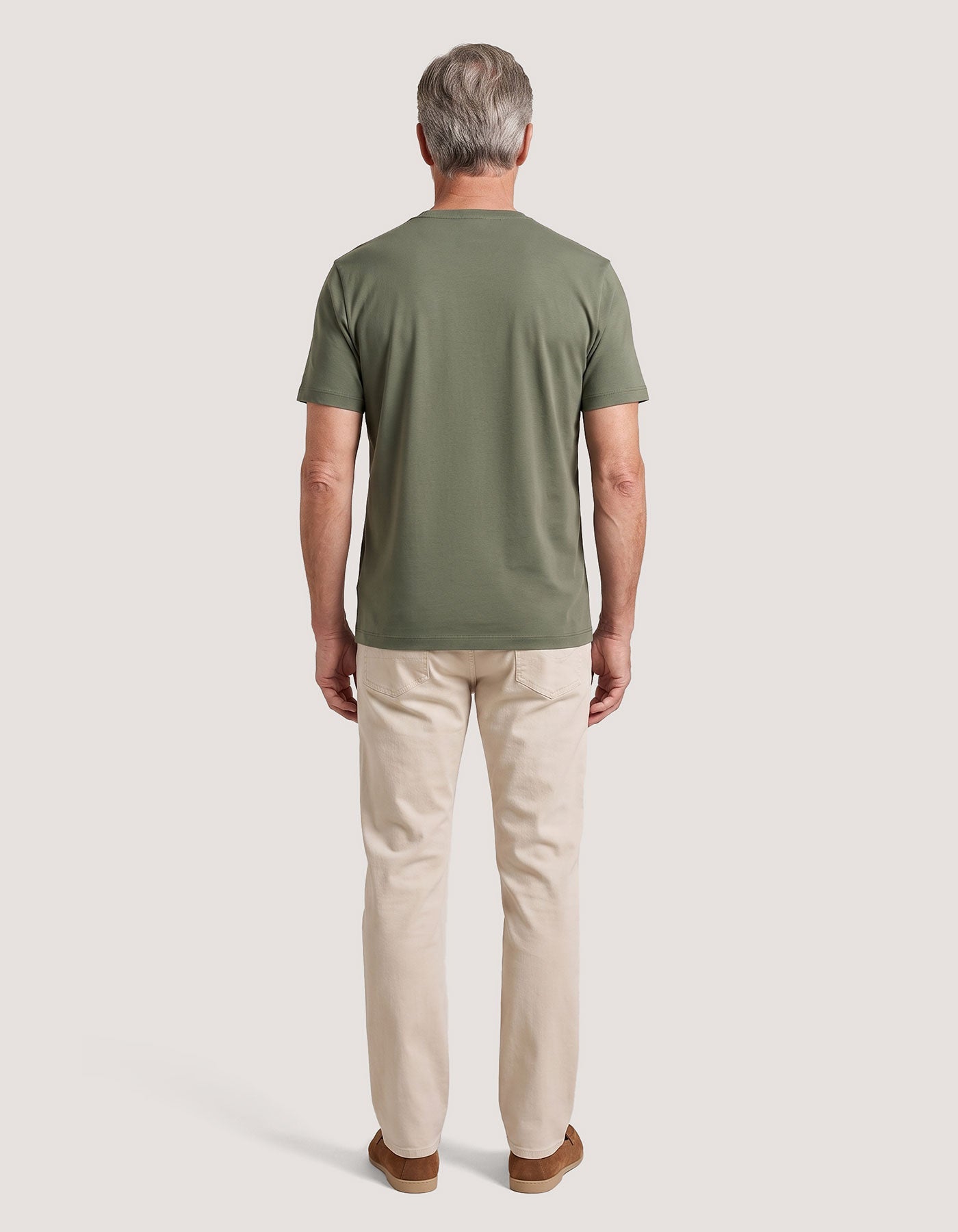 Pure Supima Cotton T-Shirt - Olive
