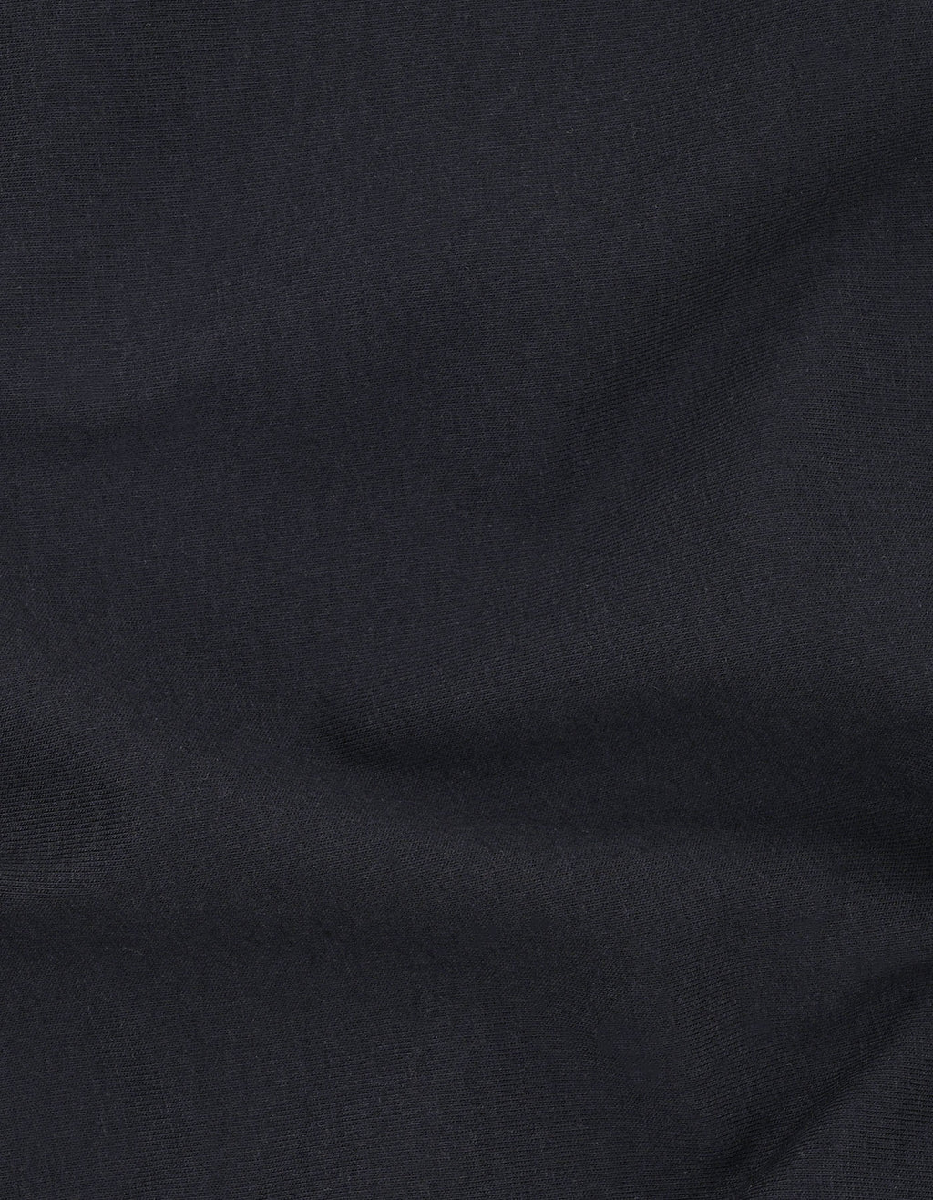 Black Plain Cotton T-Shirt
