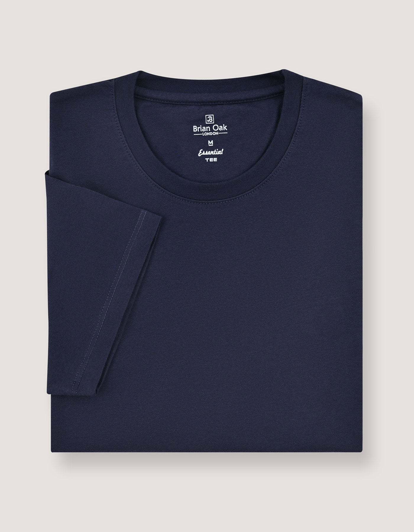 5 Pack Navy Essential Cotton Tees