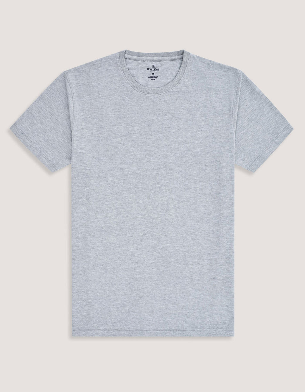 Heather Grey Plain T-Shirt