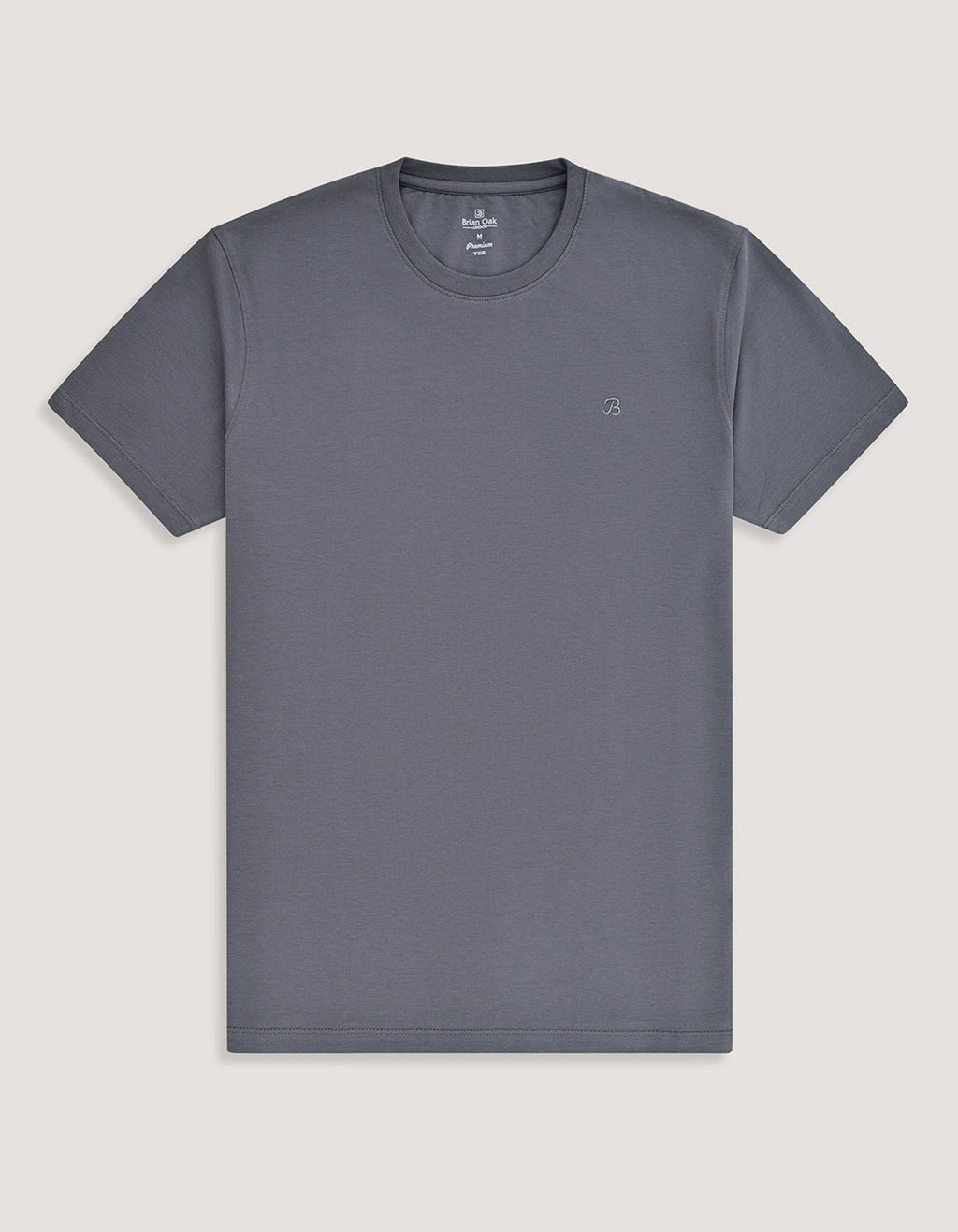 Premium Cotton Charcoal T-Shirt