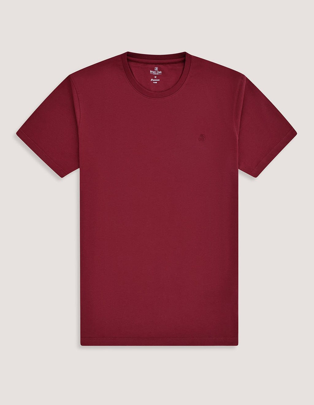 Maroon Premium Cotton Tee