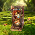 Rolife Fall into Wonderland DIY Book Nook Shelf Insert Kit by Snaps